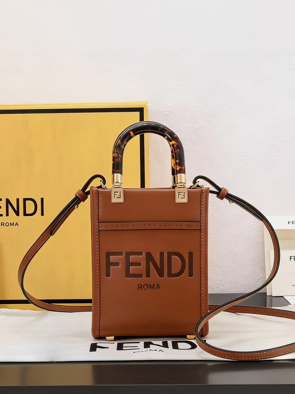 Fendi Sunshine Mini Shopper